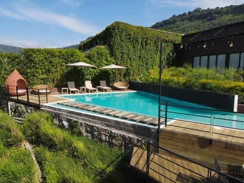 Cardedeu Hotel Lago De Coatepeque El Congo Exteriör bild